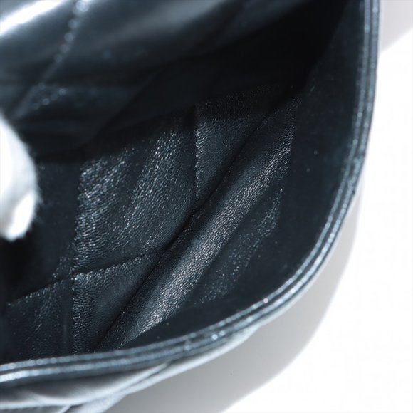 SOLD OUT ❌Chanel Matelasse Lambskin Chain shoulder bag Black Gold Metal fittings - Picture 4 of 11